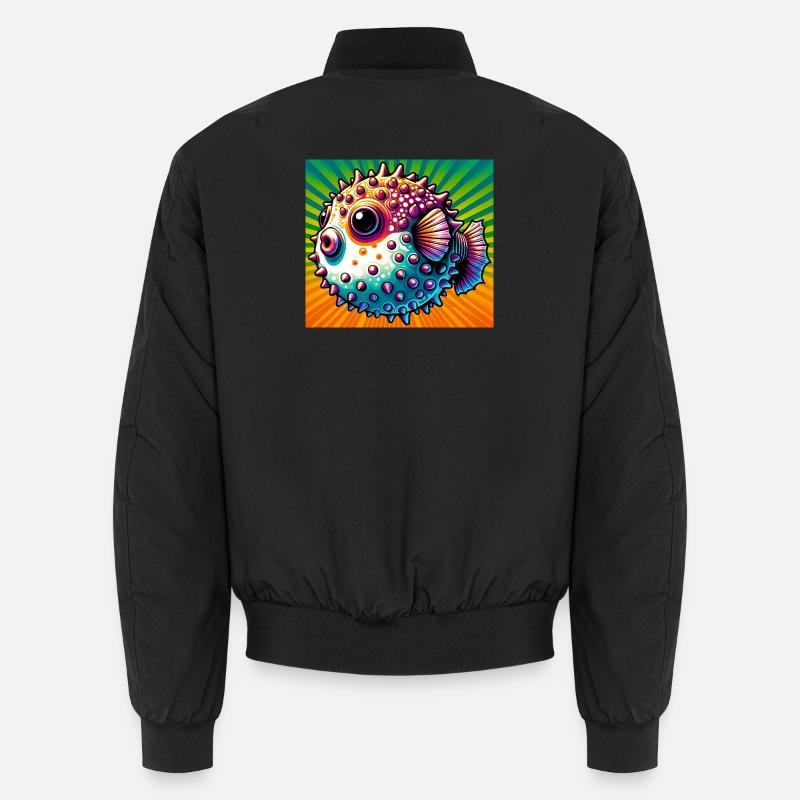 blowfish - Unisex Bomber Jacket - black