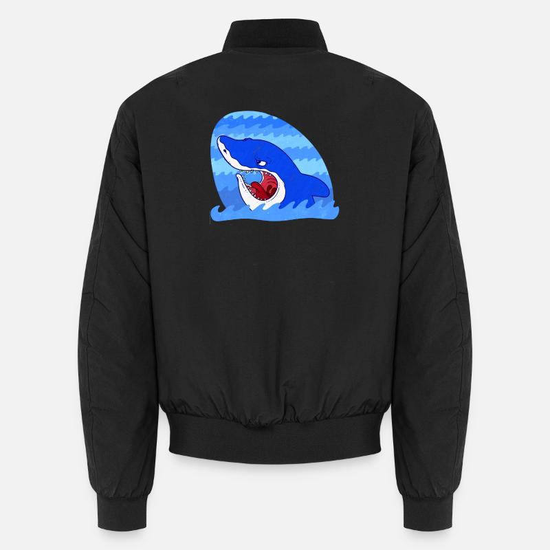 Requin sinistre Bomber unisexe