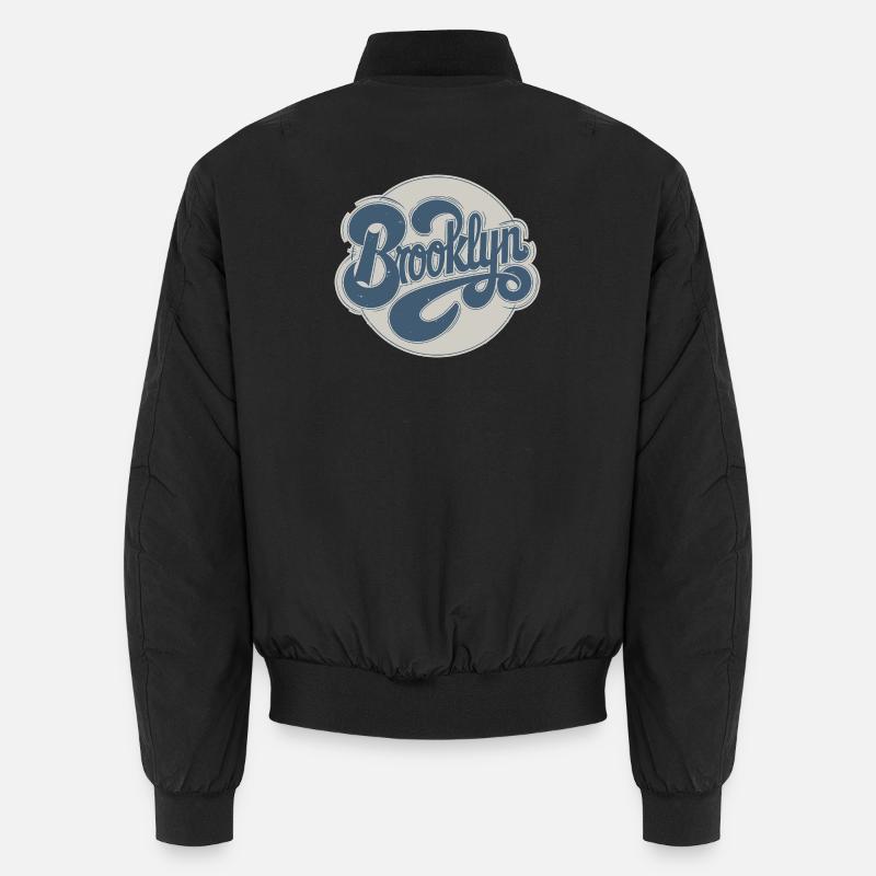 Typographie vintage Brooklyn Bomber unisexe