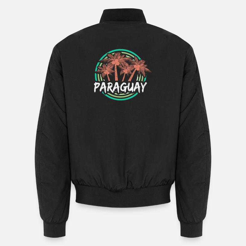 Paraguay - Bomber unisexe - noir