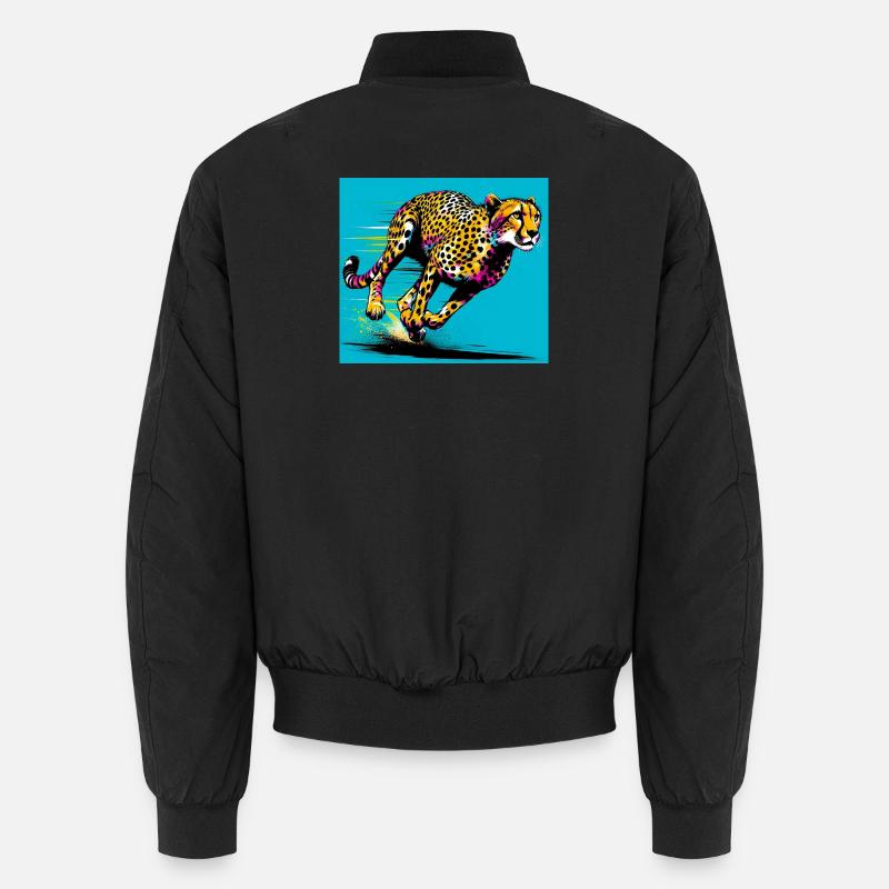cheetah Unisex Bomber Jacket