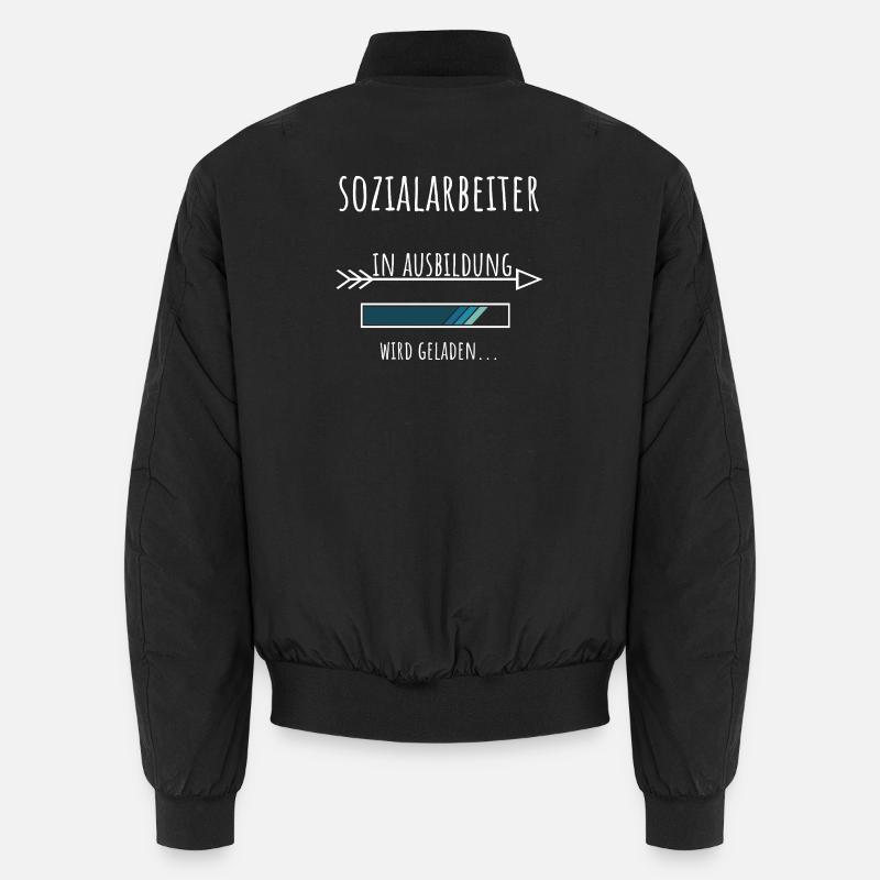 Soziale Arbeit Studium Beruf Sozialarbeiter Unisex Bomberjacke