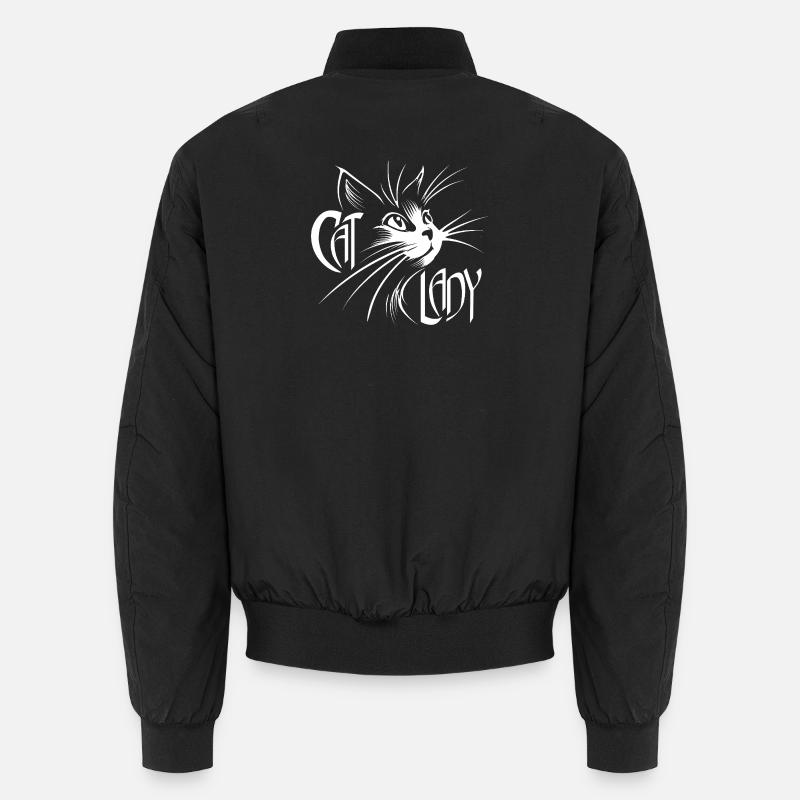 Cat Lady Katze Katzen Unisex Bomberjacke