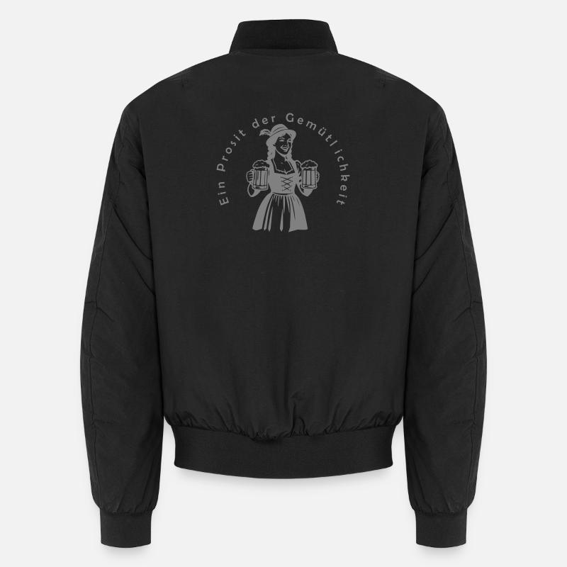 Ein Prosit der Gemütlichkeit - Unisex Bomber Jacket - black