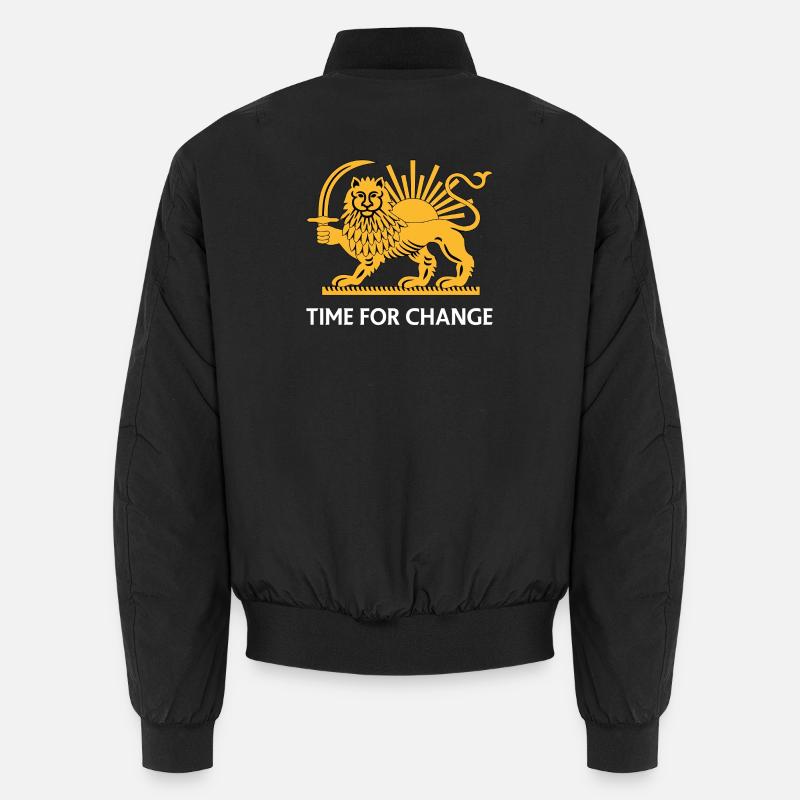 Leo Sun Change - Unisex Bomber Jacket - black