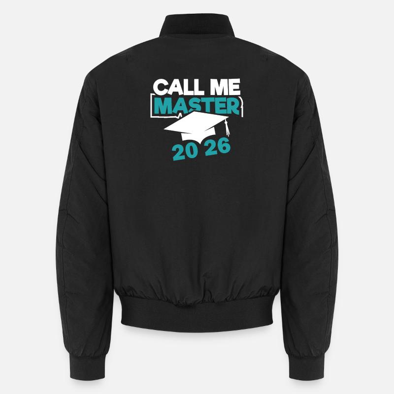 Master 2026 Abschluss Promotion Sponsion Unisex Bomberjacke