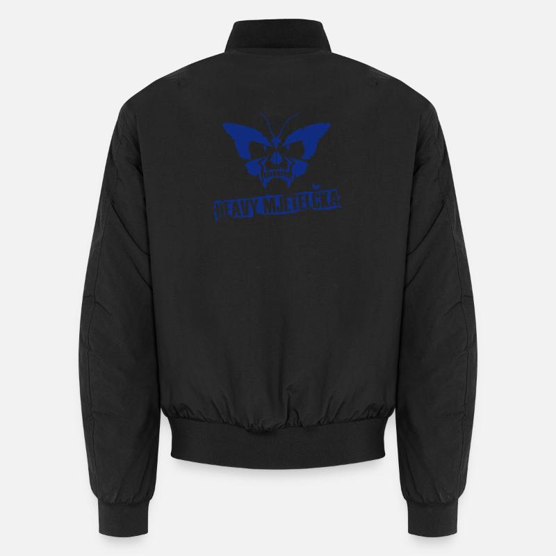 HEAVY MJETELČKA - Unisex Bomber Jacket - black
