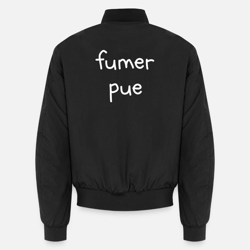 Rauchen stinkt Unisex Bomberjacke
