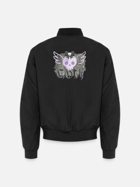 Goth - Unisex Bomberjacke - Schwarz