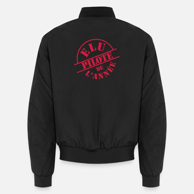 Flugzeugführer - Unisex Bomberjacke - Schwarz