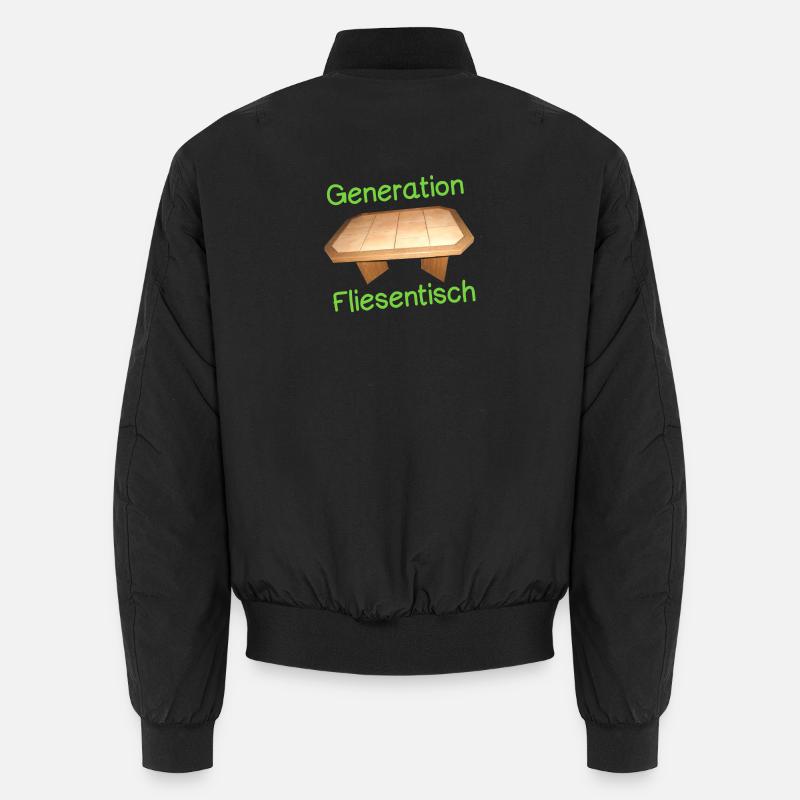 Generation Fliesentisch Unisex Bomberjacke