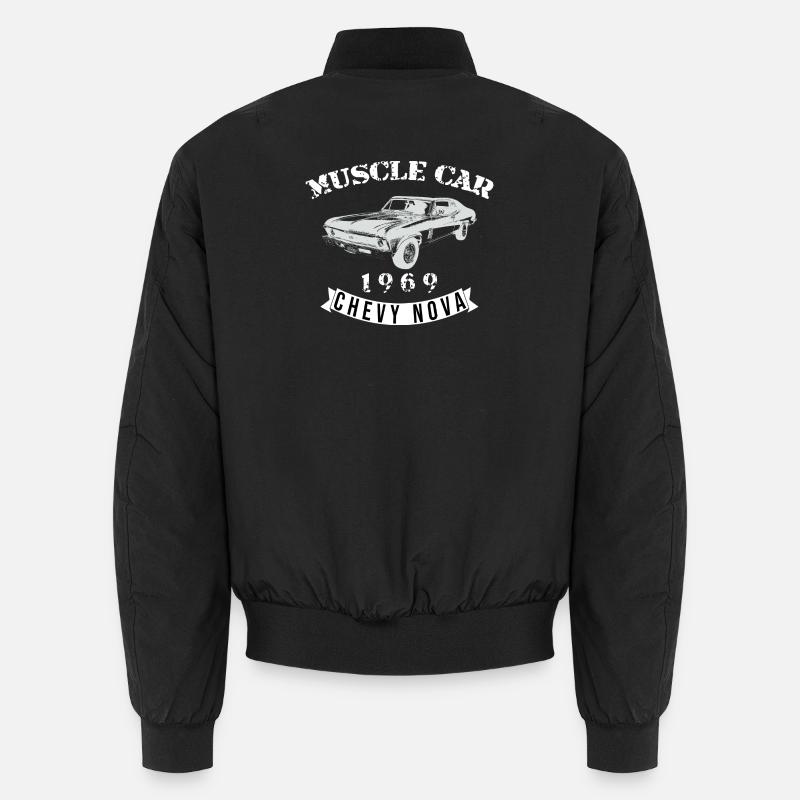 Conception vintage de Chevelle Muscle Car Bomber unisexe