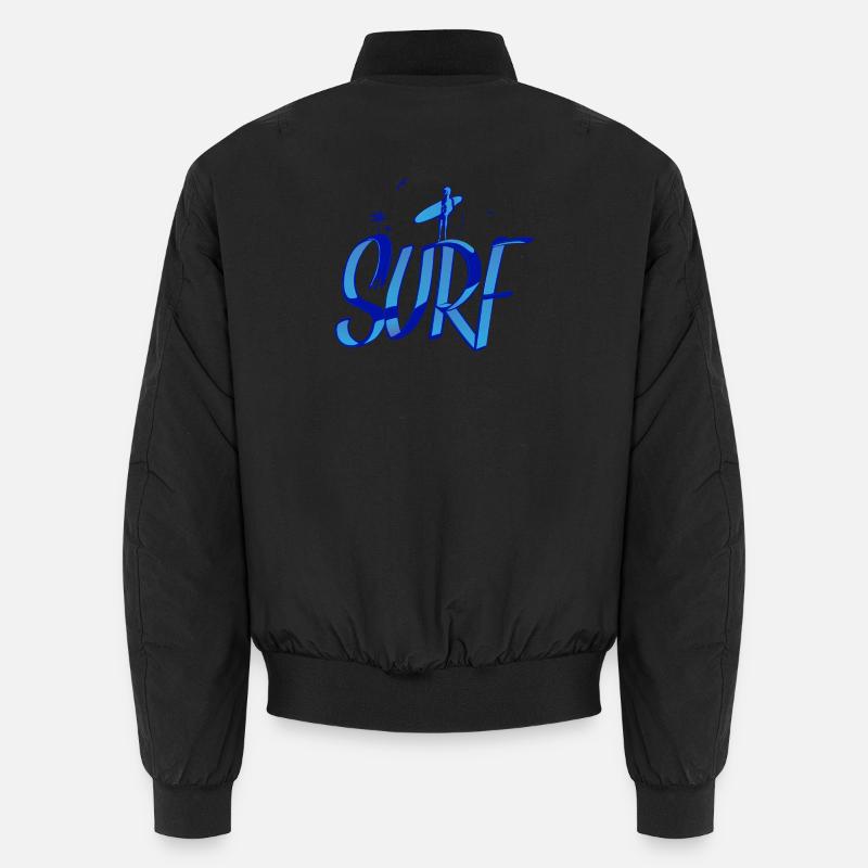 surf, surfer, surfeur Bomber unisexe