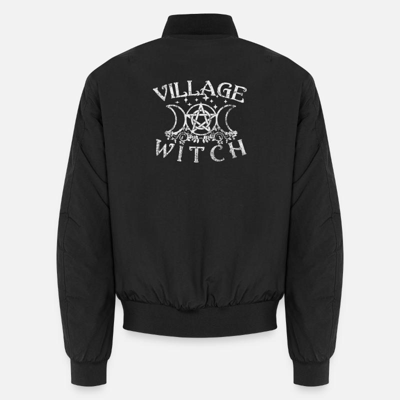 Village Witch - Unisex Bomberjacke - Schwarz