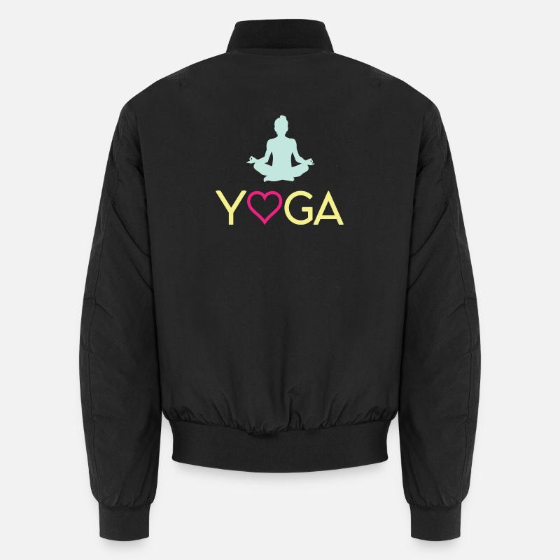 Joga - Unisex Bomberjacke - Schwarz