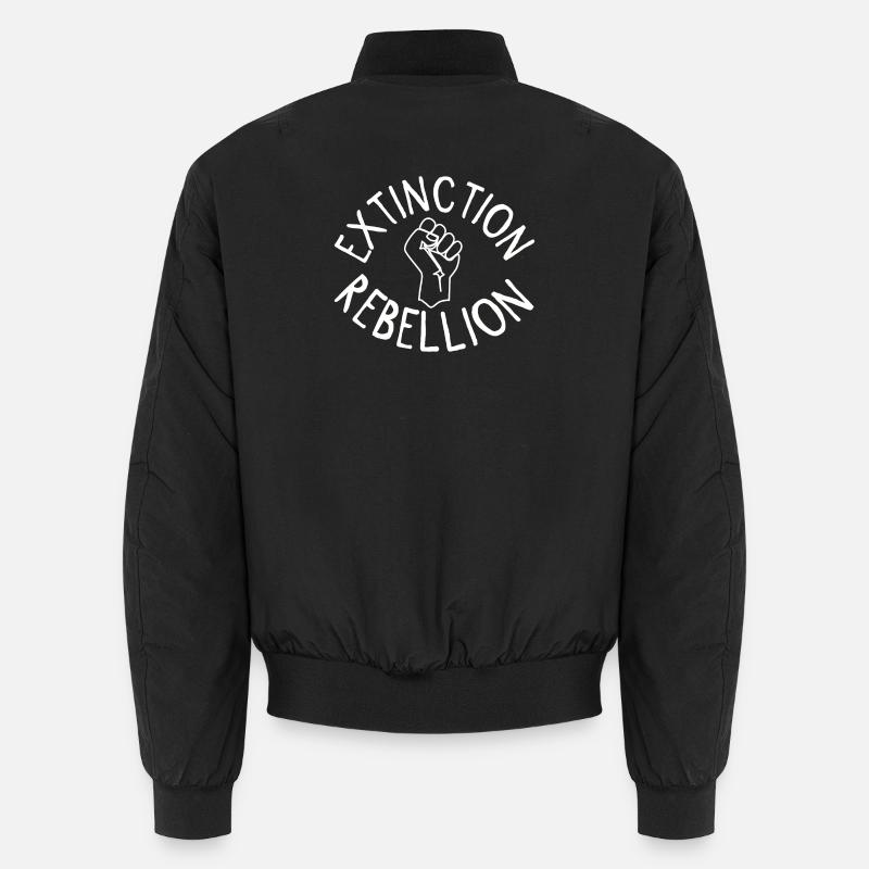 Extinction Rebellion Faust - Bomber unisexe - noir