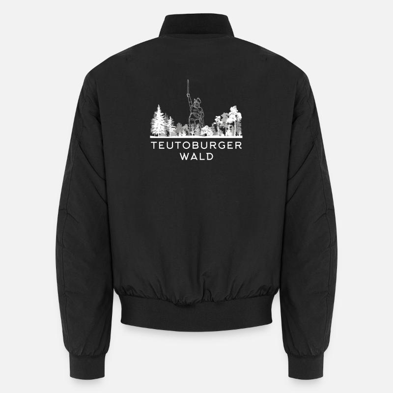 Teutoburger Wald - Unisex Bomberjacke - Schwarz