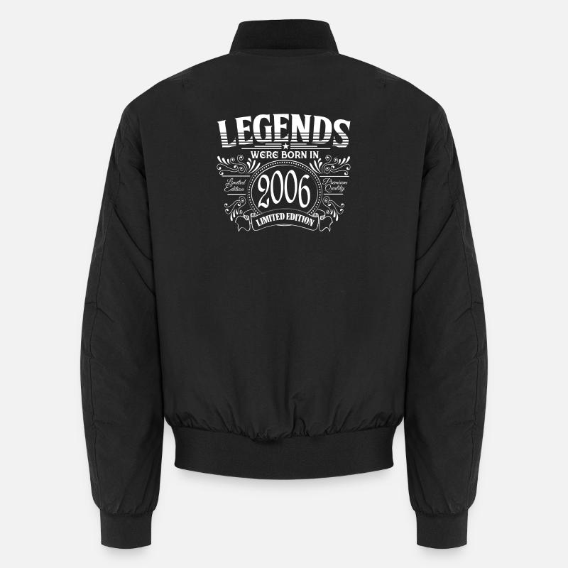 Legenden wurden 2006 geboren Unisex Bomberjacke