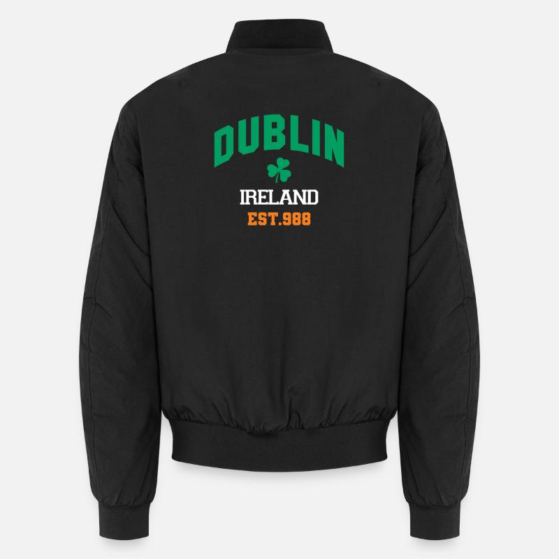 Dublin - Irland Unisex Bomberjacke