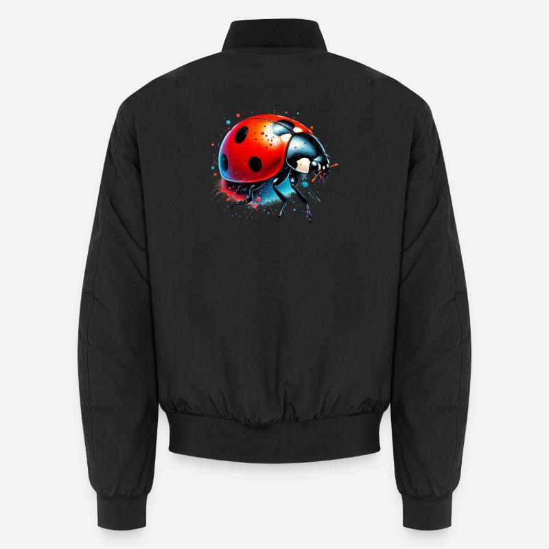 Coccinelle - Bomber unisexe - noir