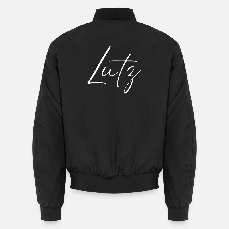 Lutz Nom avec L Nom de garçon Garçon Naissance Bébé Garçon Bomber unisexe