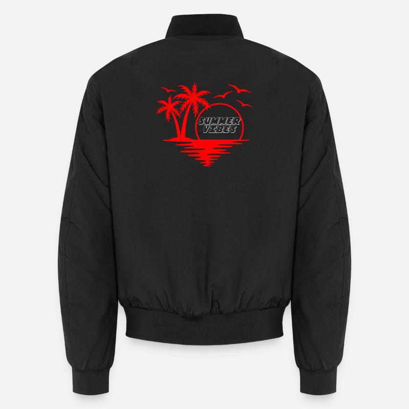 Évasion Tropicale Le Tee-Shirt Summer Vibes Bomber unisexe