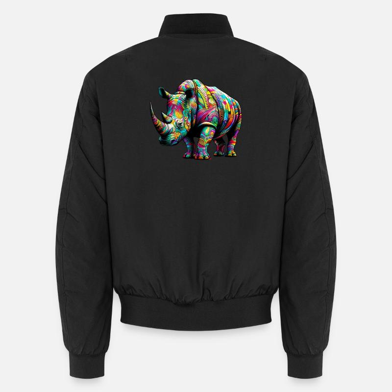 Rhinocéros Bomber unisexe