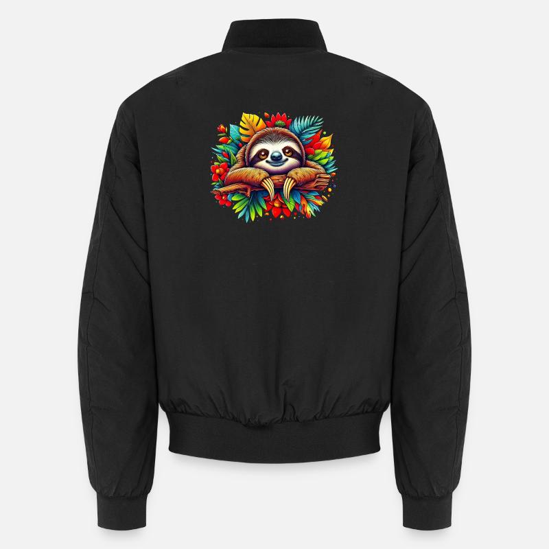 Paresse - Bomber unisexe - noir