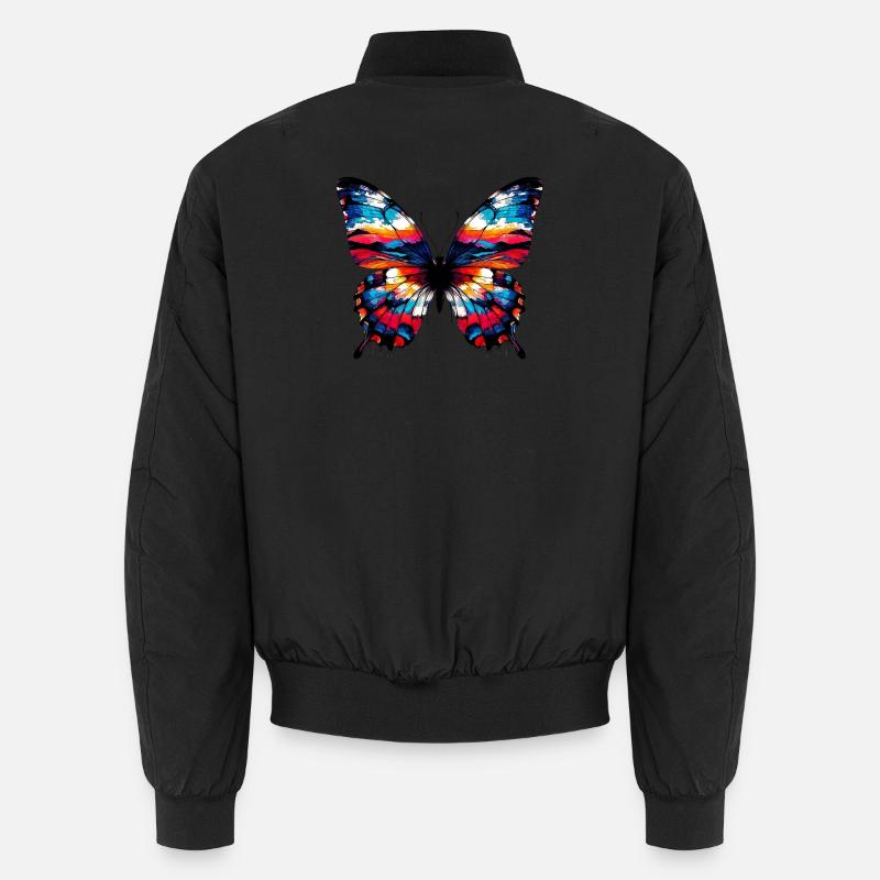 Butterfly Unisex Bomber Jacket