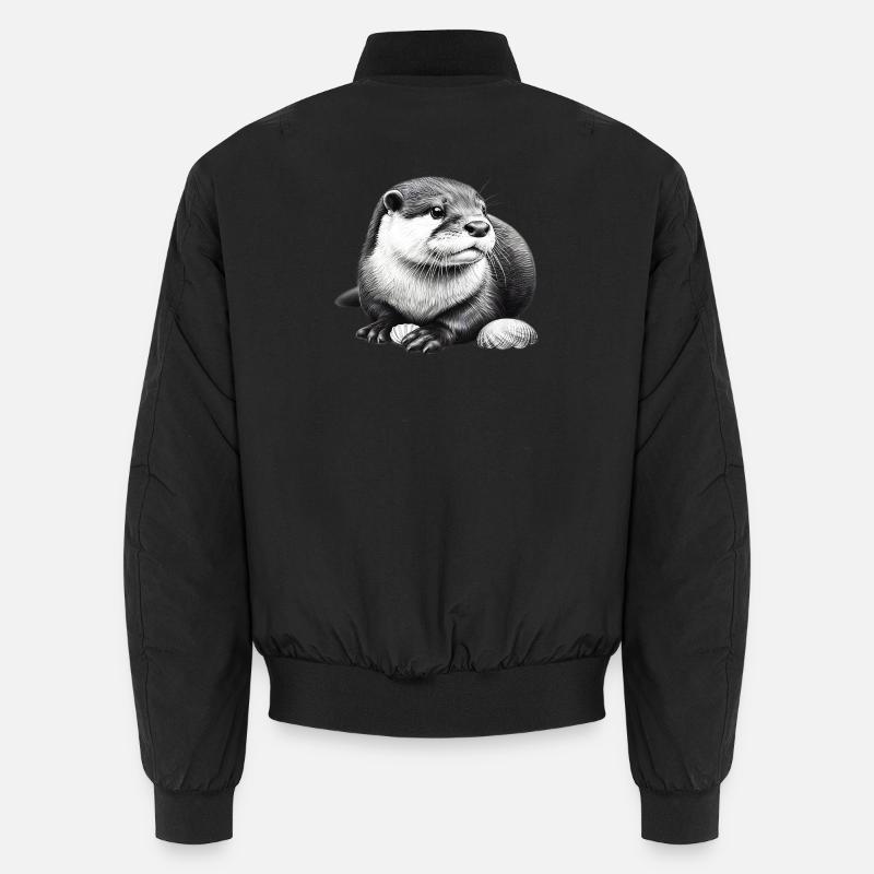 Otter Unisex Bomber Jacket