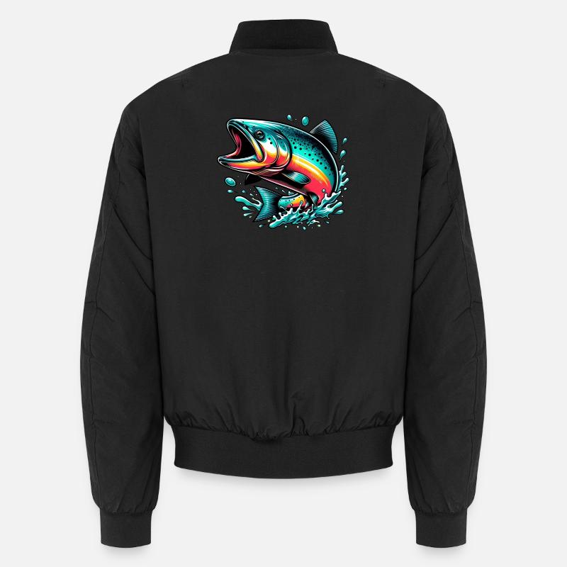 Saumon Bomber unisexe