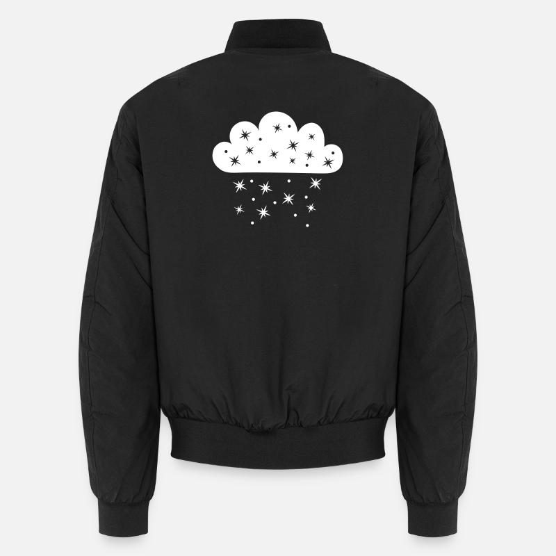 Wolke Sternenfall Unisex Bomberjacke