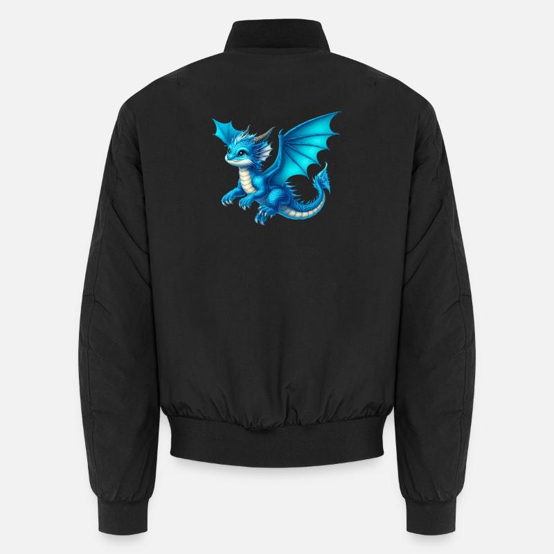 Dragon - Unisex Bomber Jacket - black