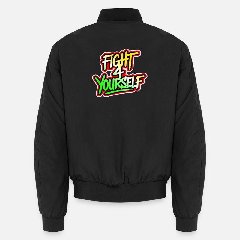 Combattez-vous à 4 vous-même Bomber unisexe