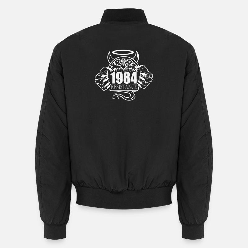 1984 Resistance – Rebel Against Control Design 2 Unisex Bomber Jacket