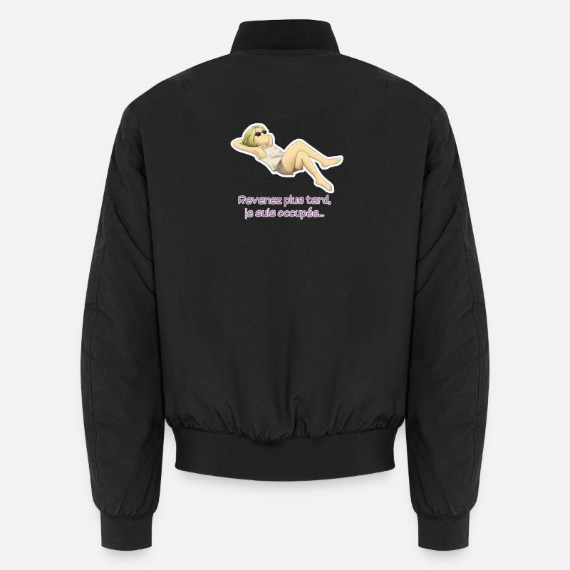 Revenez plus tard Bomber unisexe