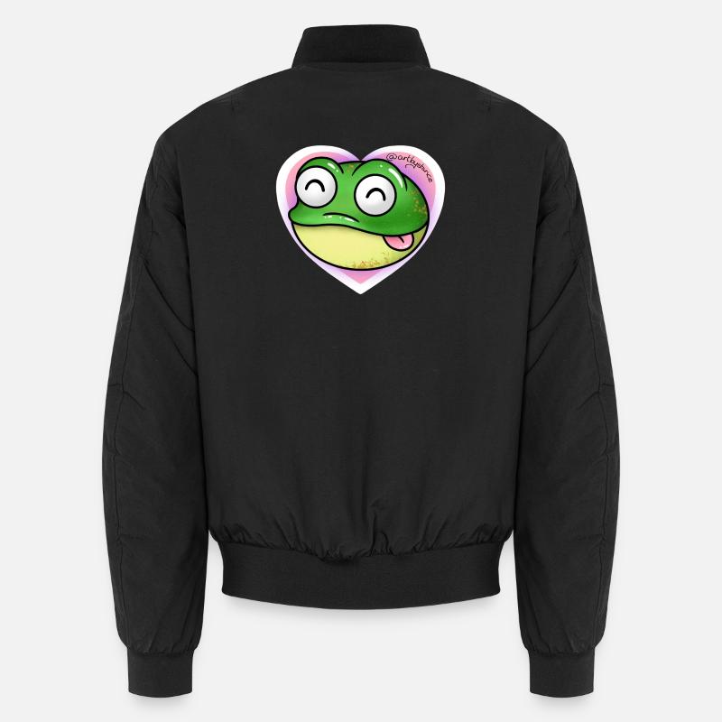 Frosch - Unisex Bomberjacke - Schwarz