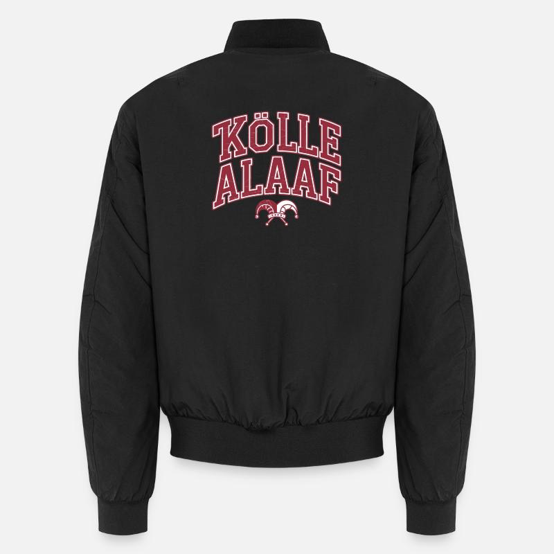 Kölle Alaaf - Unisex Bomberjacke - Schwarz