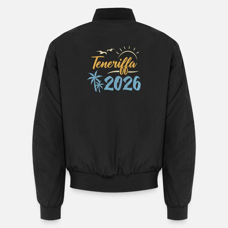 Teneriffa 2026 - Unisex Bomberjacke - Schwarz