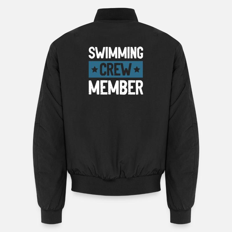 Swimming Crew Unisex Bomber Jacket