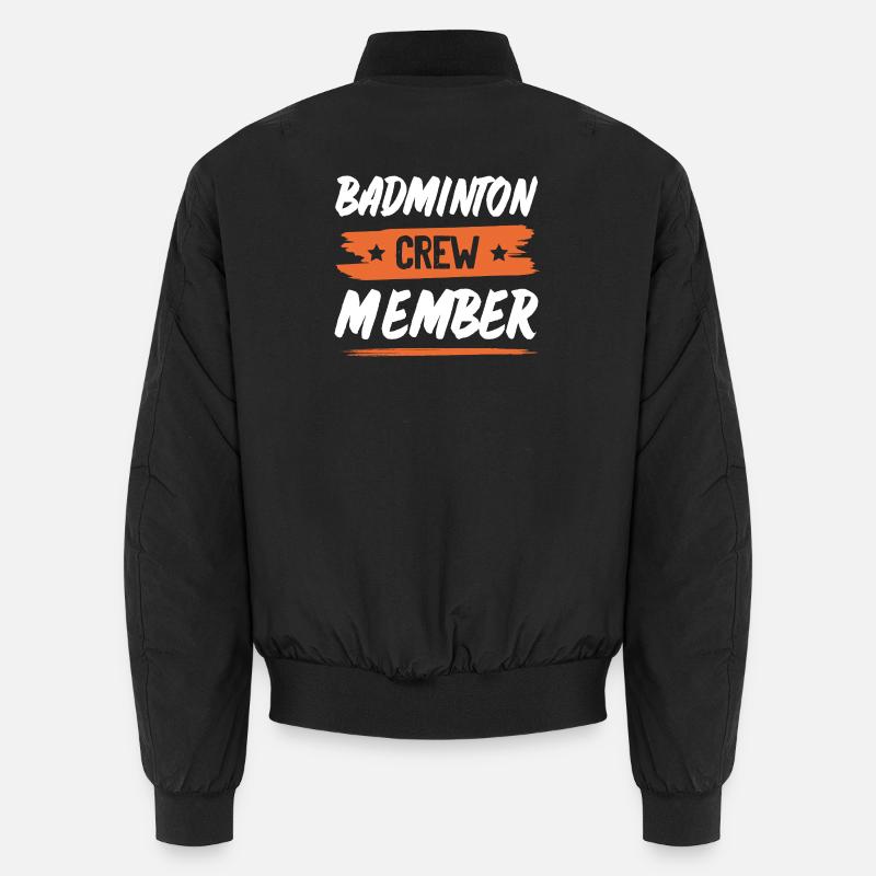 Badminton Crew Unisex Bomberjacke