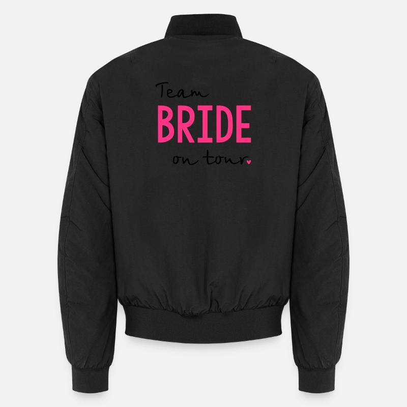 Team Bride on Tour Hen Party Unisex Bomber Jacket