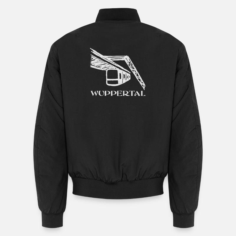 Schwebebahn Unisex Bomberjacke