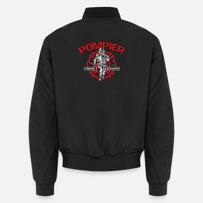 FIREFIGHTER Mut Engagement - Unisex Bomberjacke - Schwarz