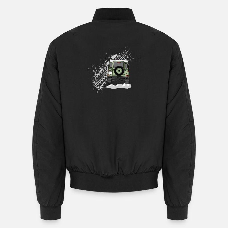 Defender Splash hinten Unisex Bomberjacke