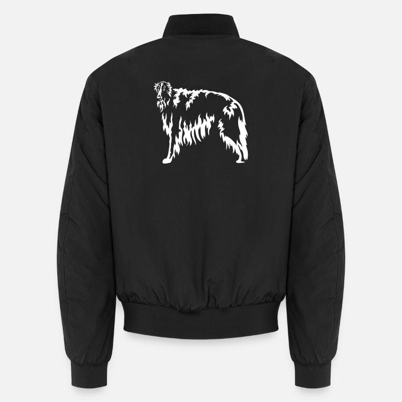 Barsoi "Black Edition" Unisex Bomberjacke