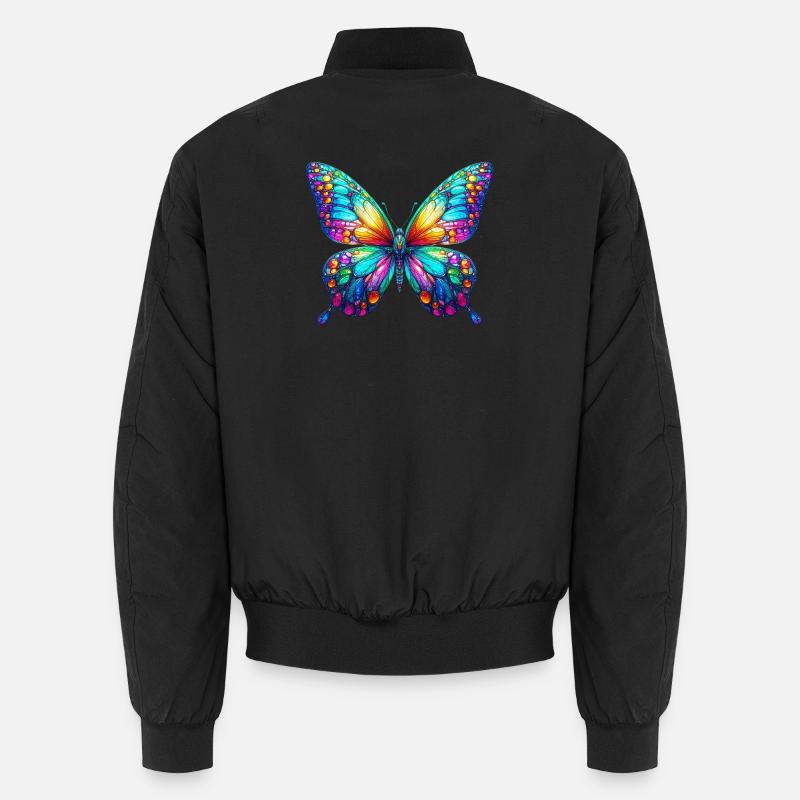 Schmetterling Unisex Bomberjacke