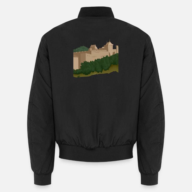 Château sur la colline Bomber unisexe