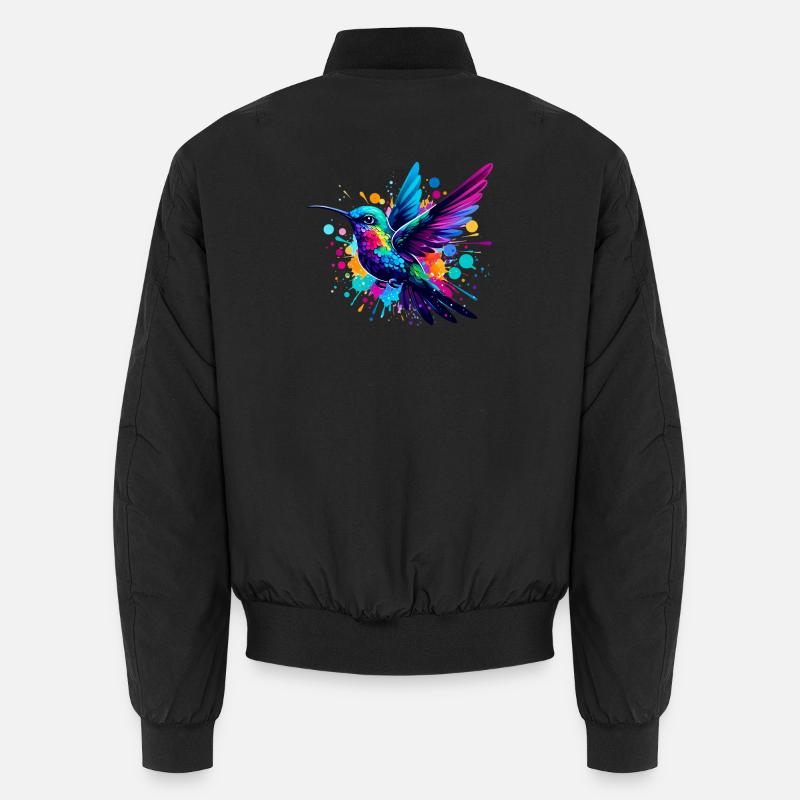 Colibri - Bomber unisexe - noir