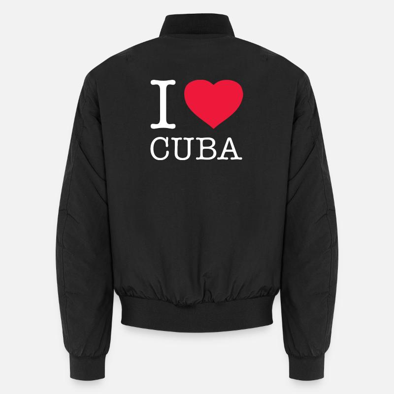 J'AIME CUBA Cuba Bomber unisexe